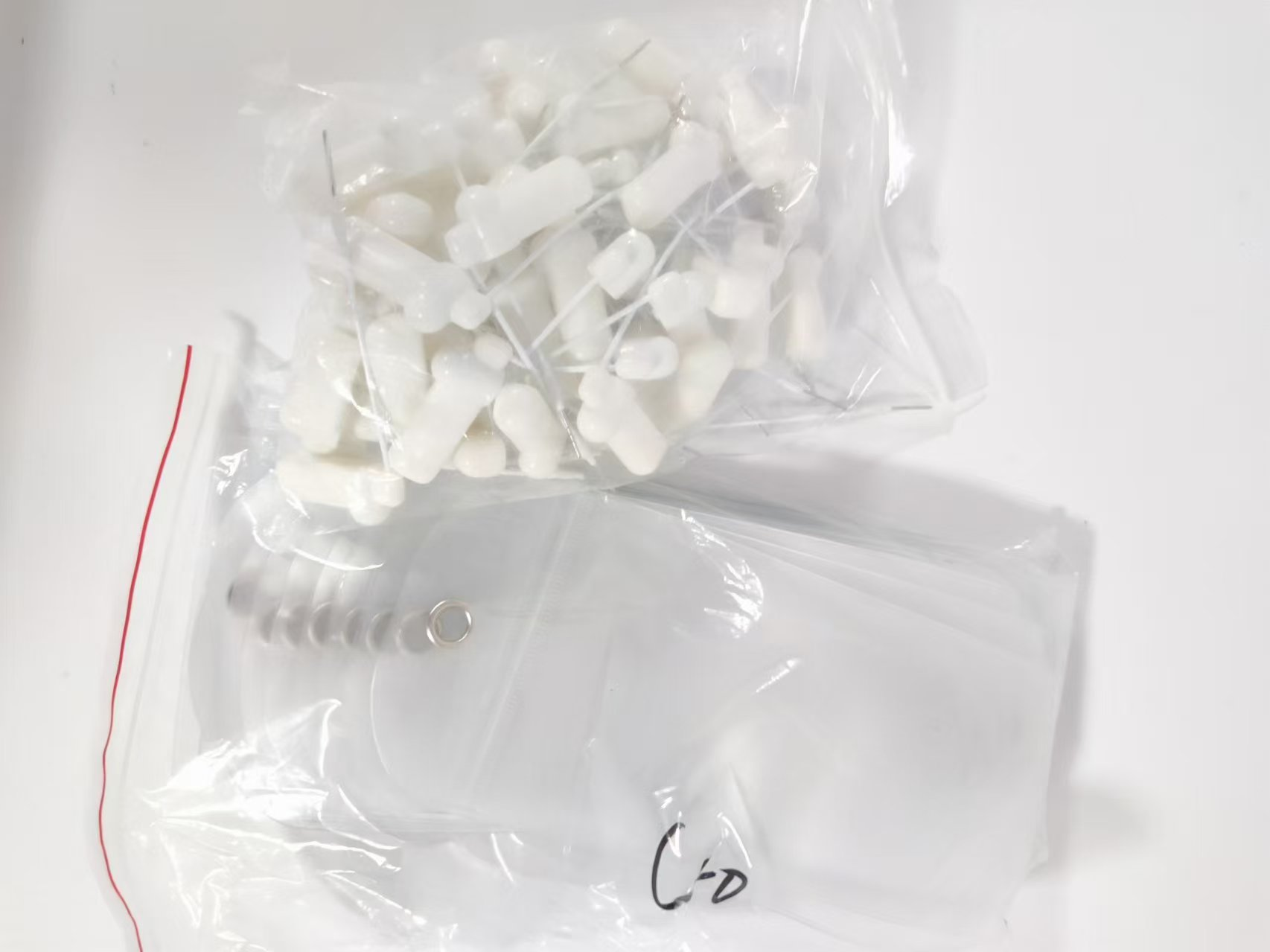 双磨砂单封条手机袋